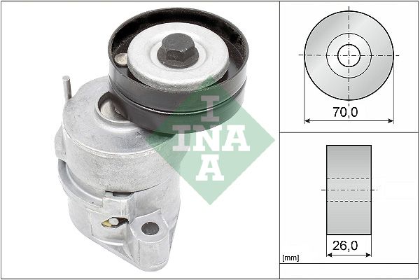 WILMINK GROUP Натяжная планка, поликлиновой ремень WG1253348